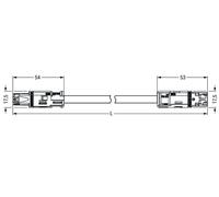 Wago Cordon De Brassage Réglable Installation Dans le Bâtiment - 774-9973/006-705