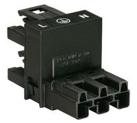 Wago - Distributeur En H Alimentation Mâle - Alimentation Femelle, Alimentation Femelle Nombre Total De Pôles: 2 + Pe Noi