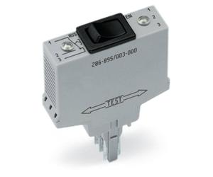 WAGO Élément de commutation 286-896 Adapté pour modèle (relais): Wago 280-609, Wago 280-619, Wago 280-763 1 pc(s)