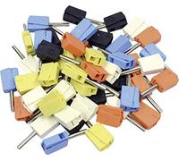 WAGO Fiche Banane, pour Fiche Banane 4 mm, Mix de Couleurs, X10 de Chaque - Orange, Blanc, Noir, Bleu, Jaune, 2,50 mm²,(50 Pcs)