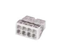 WAGO - Flacon de 25 mini bornes de connexion automatique 8 entrées S2273