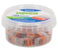WAGO - Flacon de 50 mini bornes 3 fils S2273 WAGO