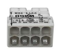 Wago lot de 10 8 conducteurs de 0, 5-2,5 mm² gris