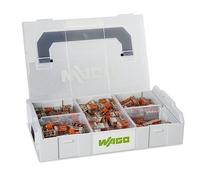 WAGO Lot de 230 bornes de connexion 887-851 - Avec différentes bornes de connexion de la série 221 pour tous les types de conducteurs - Dans une boîte L-BOXX Mini pratique