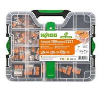 WAGO Mallette 100 bornes S221 - 60x2, 30x3, 10x5 (0,14-4 mm²)