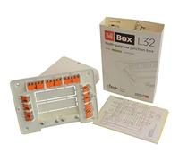 Wago MBox L32 Raccord Central de câblage avec connecteurs à Levier compacts Série 221, Gris, Métal, Non Résistant à l'Eau