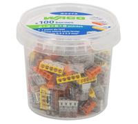 WAGO Flacon de 100 mini bornes 2, 3, 5 et 8 fils S2273