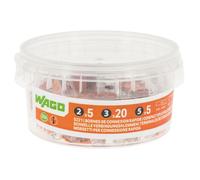 Wago Pot de 30 bornes de connexion automatique S221 – 2, 3 et 5 entrées