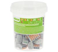 Pot de 30 bornes de connexion automatique S222 2,3 et 5 entrées