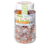 WAGO - Pot panaché de 100 bornes de connexion automatique 2, 3 et 5 entrées S221