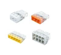 Wago - Pot panaché de 50 bornes de connexion automatique 2, 3, 5 et 8 entrées S2273