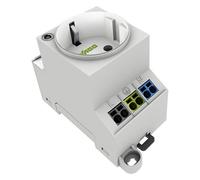 Prise 2P+T modulaire WAGO 709-581 blanc Prise 2P+T modulaire 1 pc(s)