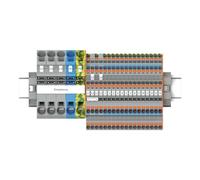 WAGO TOPJOB® 821-111 Kit de distribution principal S FI/LS avec poignée 16 chiffres Métal Acier allié