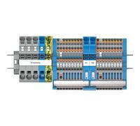 WAGO TOPJOB®S-Set de distribution principal FI;avec poussoir 821-109