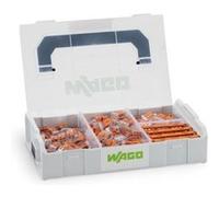 Wago - Valise 130 mini bornes de connexion N1 S221 + 5 Gelbox + testeur de tension G