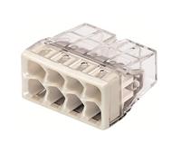 Wago Bornes de connexion WAG2273 Mini 8 entrées Tous conducteurs 0,5–2,5 mm² Pack 10