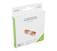 WAGO WAGO Connecteur de passage 221-2411/995-012 levier max 4 mm² transparent Quantité:12