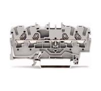 WAGO WAGO GmbH& Co. KG Bornier de passage 4 conducteurs, TS 35 2001-1401 Quantité:1