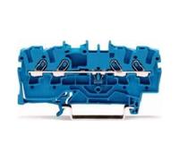 WAGO WAGO GmbH& Co. KG Bornier de passage 4 conducteurs, TS 35 2001-1404 Quantité:1
