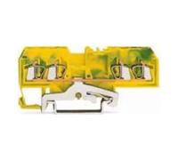 WAGO WAGO GmbH& Co. KG Connecteur de conducteur de protection 0,5-2,5 mm² vert/jaune 280-677 Quantité:1