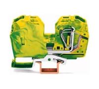 WAGO WAGO GmbH& Co. KG Connecteur de conducteur de protection 6-35 mm² vert/jaune 285-637 Quantité:1