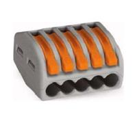 WAGO WAGO GmbH& Co. KG Connecteur de connexion 5x0,8-4qmm vert 222-415 Quantité:40
