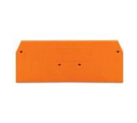 WAGO WAGO GmbH& Co. KG Plaque de finition orange, épaisseur 2,5 mm 280-326 Quantité:25