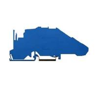 WAGO WAGO GmbH& Co. KG Support de rail pour TS35 bleu 777-321 Quantité:1