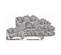 WAGO WAGO Installationsborne 4 mm² L/L/PE gris 2003-7645 Quantité:1