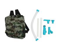 WAHEWUD Kit d'épandage et de pulvérisation d'engrais pour Sac à Dos, bandoulière réglable, applicateur portatif de Grande capacité pour Jardin et Terres agricoles, Tissu Oxford