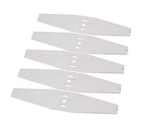 WAHEWUD Paquet de 5 Lames de Rechange pour Gazon en Acier, pour tête de Tondeuse électrique, d'herbe, Mauvaises Herbes, épines sous-broussailles, Installation Facile Lames de tête de