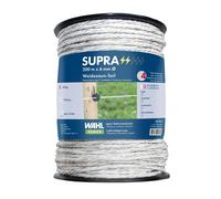 WAHL-FENCE CORDON DE CLÔTURE - SUPRA - 200m/6mm Conducteurs 5 x acier inox 0,20mm, 1 x Cu 0,25mm