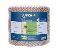 WAHL-FENCE FIL DE CLÔTURE - SUPRA - 1000m Conducteurs 3 x acier inox 0,2mm + 3 x Cu 0,25mm