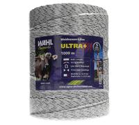 WAHL-FENCE Fil de clôture - ULTRA+ - 3 mm / 1000 m Conducteur 6 x Niro 0,15 mm + 3 x Cu 0,25 mm
