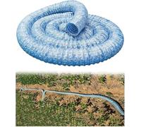 WaiDXn Tuyau de Drainage perforé Flexible français(17 Meters)