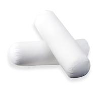 Waigg Kii Lot de 2 traversin ronds doux à insert intérieur, long et grand, coussin ergonomique cylindrique pour le dos, la tête, le cou et les lombaires (70 x 20 cm)