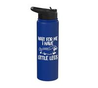 Wait For Me I Have Little Legs, Short Legs, Teckel Stainless Steel Insulated Water Bottle
