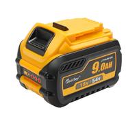 Waitley Batterie 9,0 Ah Compatible avec DeWalt 18 V 54 V | Batterie lithium ion pour perceuse sans fil meuleuse d’angle scie circulaire et souffleur à feuilles