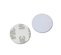 Waizmann.IDeaS Lot de 10 transpondeurs RFID Tag 1K 13,56 MHz COIN 25 mm de diamètre en PVC étanches et autocollants