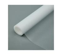 WAJJWI Tapis d'armoire EVA, 2 pièces, Anti-Huile, imperméable, for réfrigérateur, Doublure de tiroir Non adhésive, napperon Lavable pour Placard Cuisine(White 1,50X300cm)