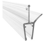 WAKA Premium Porte de Douche & lèvre de Douche PRO-I Joint de Douche Optique Transparent Joint Porte en Verre 6-8mm 200cm Cabine de Douche et Joint Porte de Douche Compatible avec Un