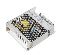 Wakects Alimentation à Découpage de Sortie 24 V Transformateur de Puissance régulé en Aluminium Sortie Stable 24 V Bornes Couvertes Dissipation Thermique Rapide pour le Contrôle Industriel de la