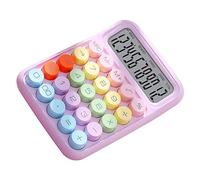 Wakects Clavier Numérique Calculatrice, ABS Anti-éclaboussures Mécanique | Clavier de calculatrice scientifique, disposition à 34 touches, compatible USB, touches colorées, bureau, école à domicile