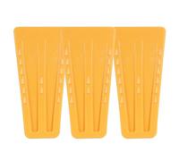 Wakects Coins D'abattage, Coins de Fendage pour Hache ABS Léger Équipement de sécurité pour Tronçonneuse avec Barres Relevées (Type de 140 mm de 3pcs)
