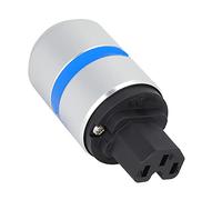 Wakects Connecteur d'alimentation en Cuivre Pur, 15A 125V 10A 250V | Placage multicouche sans oxygène, corps en fibre de verre en nylon, capacité de fil de 6 mm², équipement audiovisuel