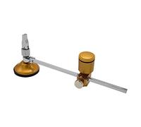Wakects Coupeur Circulaire Robuste en Métal et Verre avec Ventouse de 54 Mm, Rayon Réglable de 35 à 295 Mm, échelle Transparente pour les Amateurs et les Professionnels de la Coupe de Verre