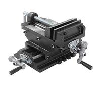 Wakects Étau universel, construction solide en fonte Drill Press Cross Slide Holder Pince de Milling Étau pour banc Cross Vice professionnelle, pince de précision en croix