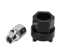 Wakects Extracteur Moyeu Embrayage Compresseur AC, Outil Dépose Moyeu Embrayage Compresseur Climatisation, Douille 7 Mm 6 Pans Entraînement 3,8 Pouces for 5SE09C 5SE12C 5SEL12C