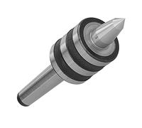 Wakects Live Center MT2 Morse Taper CNC Centre de Tour en Acier Rapide, Précision de 0,01 Mm, Pointe de 60 Degrés pour Tours, Contre-pointe, Arbre de Travail du Bois, Accessoires de Machine-outil de
