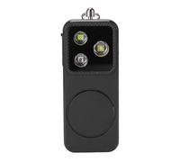 Wakects Lumière D'alarme de sécurité Environ 150 DB 4 Modes Rechargeables | Sirène Porte-clés, Boîtier ABS, Chargement de Type C, Batterie 500 MAh, Course de Nuit, Camping, Sacs à Dos, Ceintures